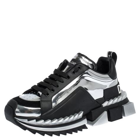 dolce gabbana super king silver|dolce gabbana super king sneakers.